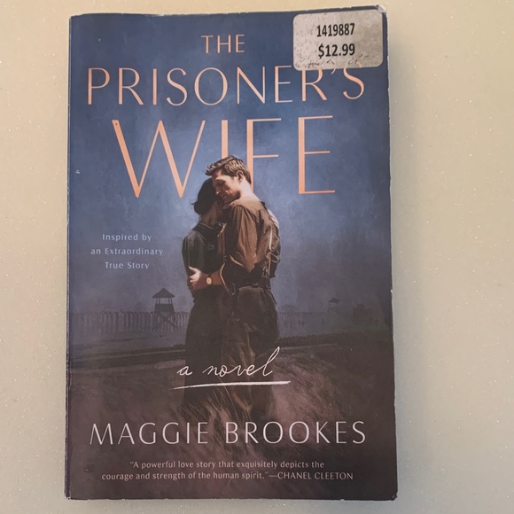 Other - The Prisoner's Wife by Maggie Brookes - Elegant Blue Cover Book